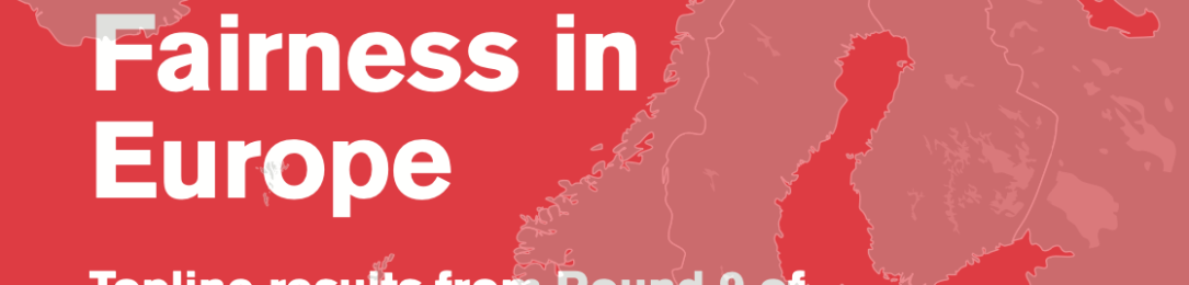 A new ESS Topline Results Series publication on Justice and Fairness in Europe has been published